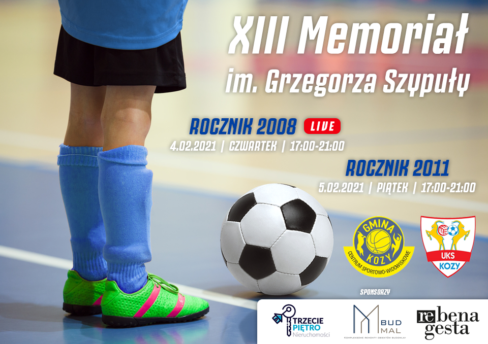 Plakat XIII Memoriał im. Grzegorza Szypuły