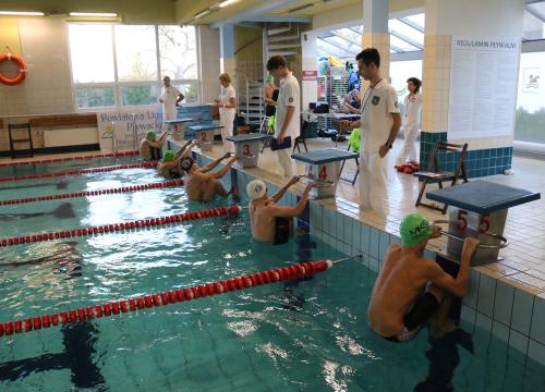 liga pływacka 28.10