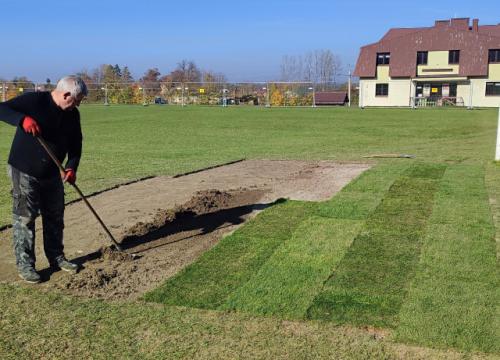 modernizacja boiska 10.11.2024
