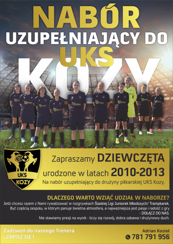 Plakat UKS KOZY